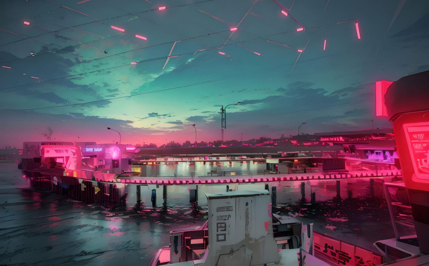 Pink Twilight at the End of the World