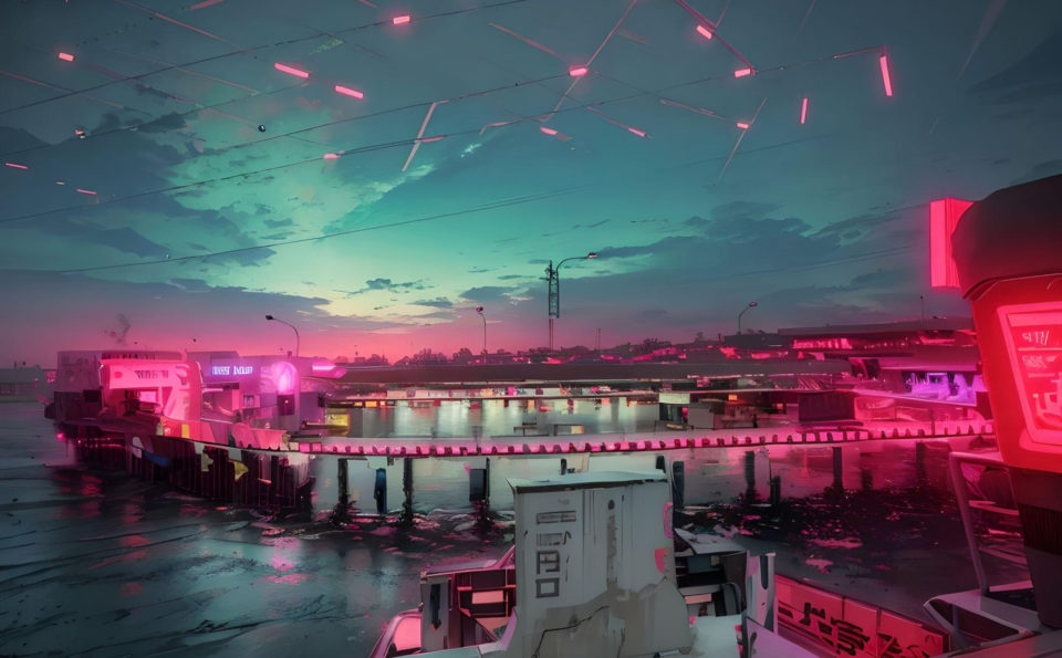 Pink Twilight at the End of the World