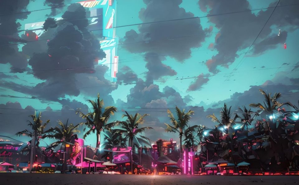 ELECTRIC TROPICS #03: Turquoise Afternoon